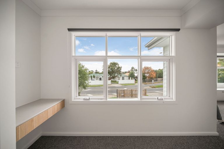 Seaford Road, Seaford: a room with a window and a view of a street